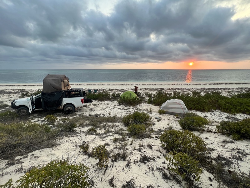 Is wild camping allowed in Madagascar?