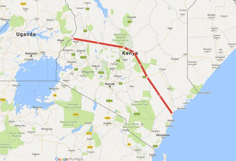 Kenya off limit travel areas